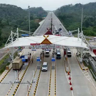 Libur Panjang, Kendaraan di Tol Pekanbaru-XIII Koto Kampar Melonjak