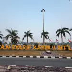 Diselimuti Kabut Asap, Bandara SSK II Pekanbaru Masih Beroperasi Normal