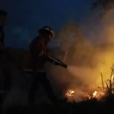 Kebakaran Lahan 4 Hektare dan Gudang Puskesmas di Natuna Berhasil Dipadamkan