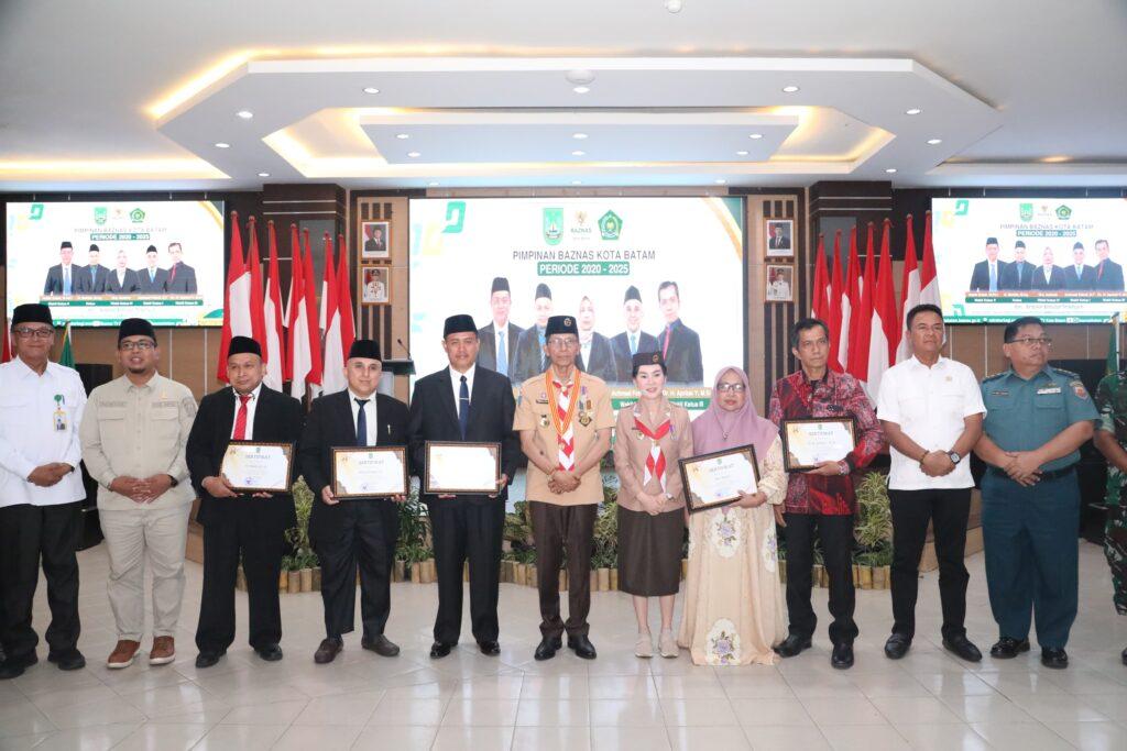 Wakil Ketua DPRD Batam Hadiri Pelantikan Pengurus Baznas 2025–2030