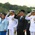 Ucapkan Selamat Hari Pahlawan, Ketua DPRD Kota Batam Ikuti Upacara dan Tabur Bunga di Mako Kodaeral IV
