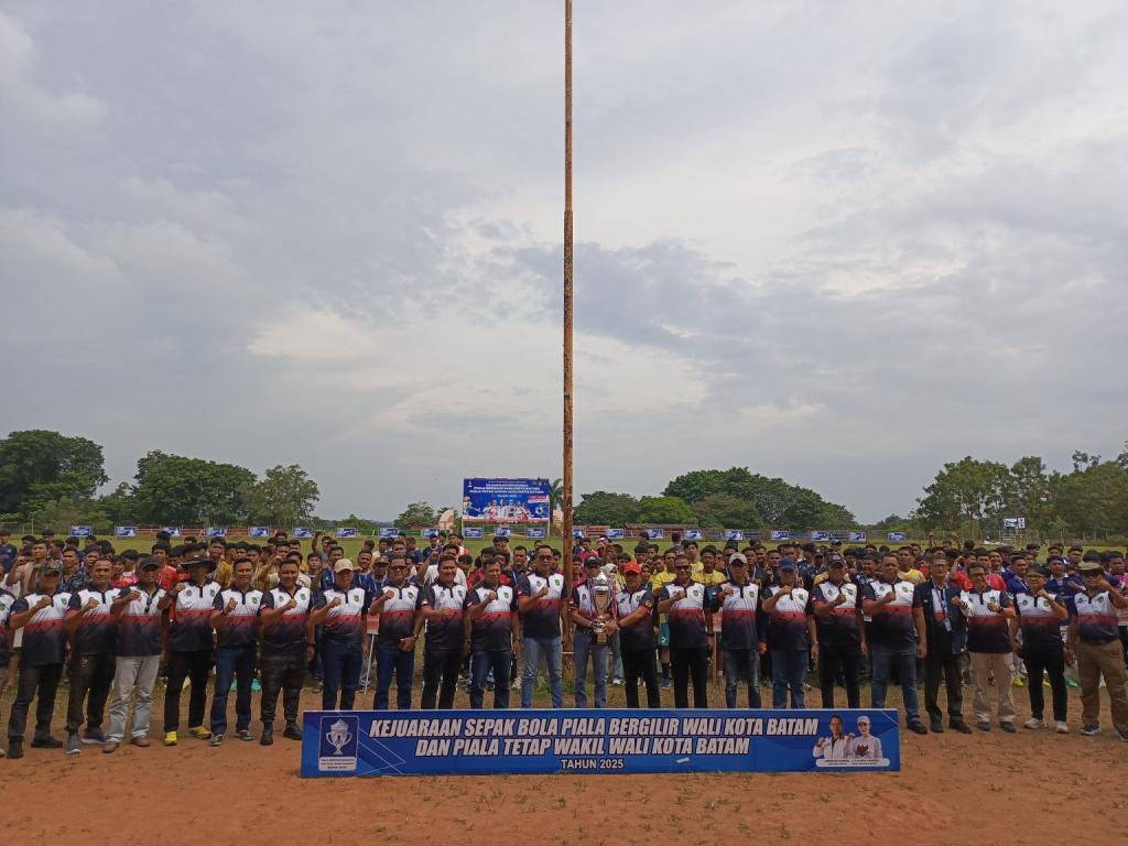Amsakar Bangkitkan Kembali Semangat Sepak Bola Batam Lewat Piala Wali Kota