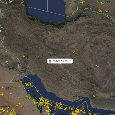 Iran Tutup Ruang Udara, Maskapai Dunia Mulai Putar Arah