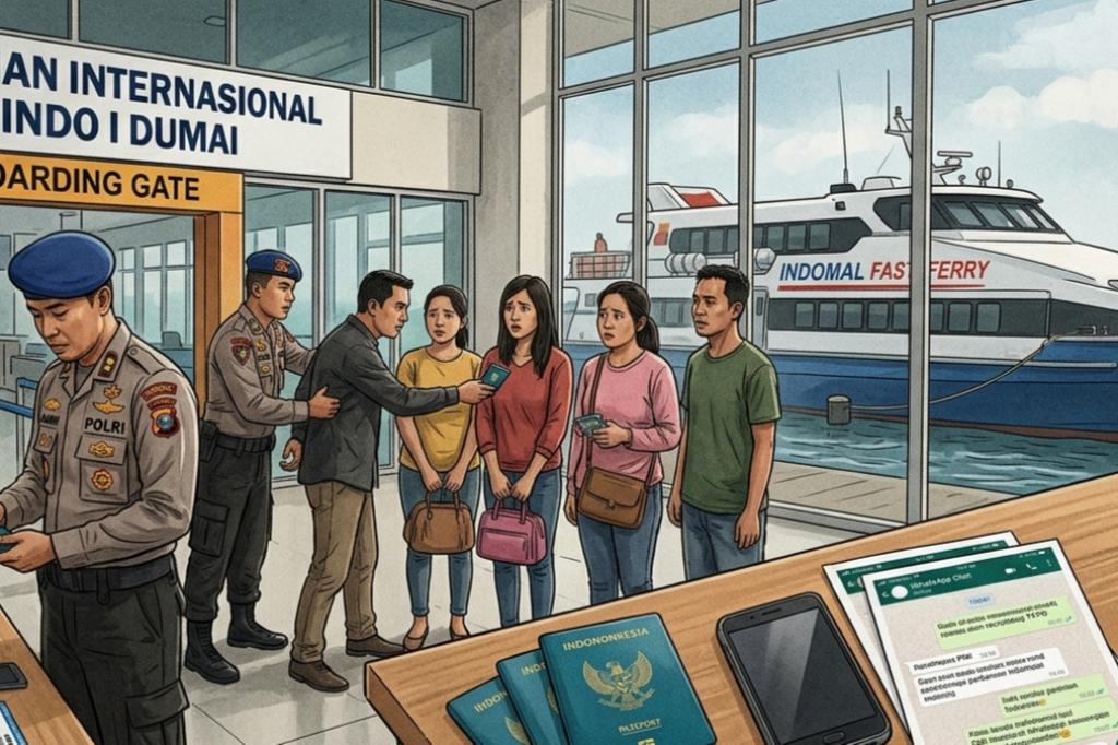 Modus  Kunjungi Saudara, Penyelundupan PMI Ilegal di Dumai Terbongkar
