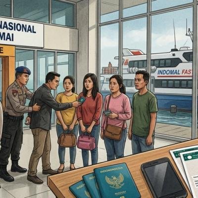 Modus  Kunjungi Saudara, Penyelundupan PMI Ilegal di Dumai Terbongkar