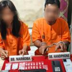 Polres Kampar Tangkap Sepasang Kekasih Pengedar Sabu, Sita 16 Paket Narkotika