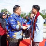 Lepas 4.050 Mahasiswa Unri Jalani Kukerta, Ini Harapan SF Hariyanto
