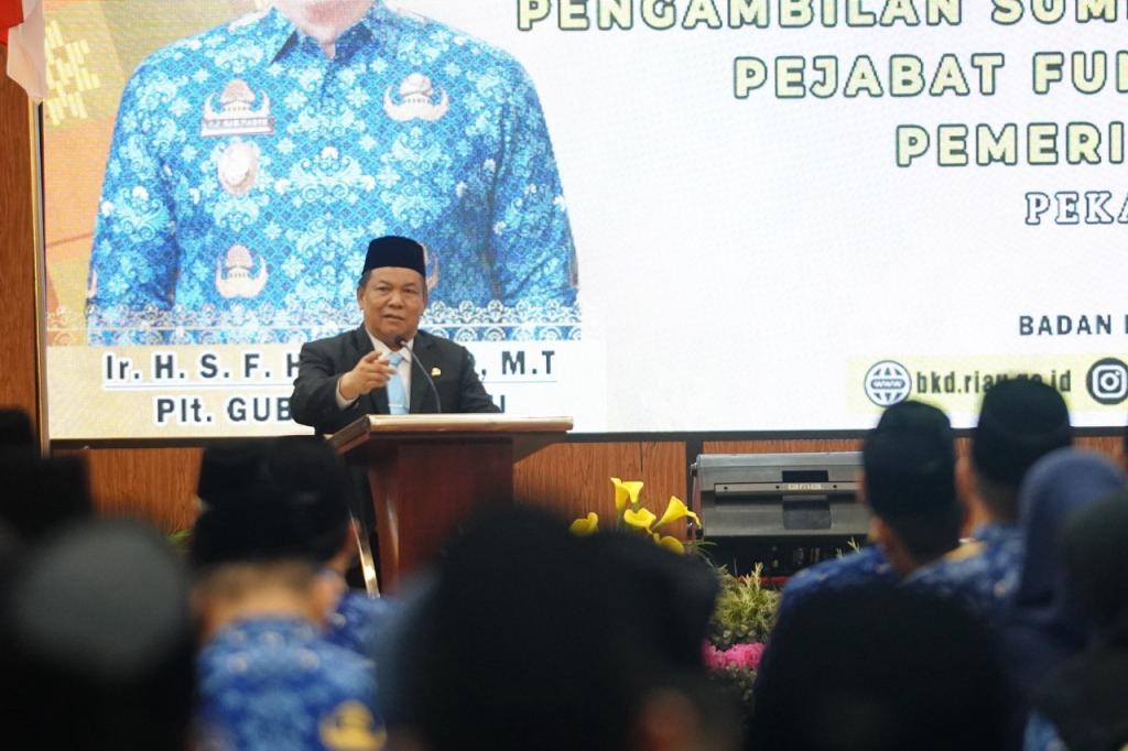 Penghasilan di Bawah Nisab, PPPK Pemprov Riau Bebas Potongan Zakat Profesi