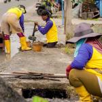 Atasi Banjir, Pemko Normalisasi Drainase Jalan Paus - Arengka