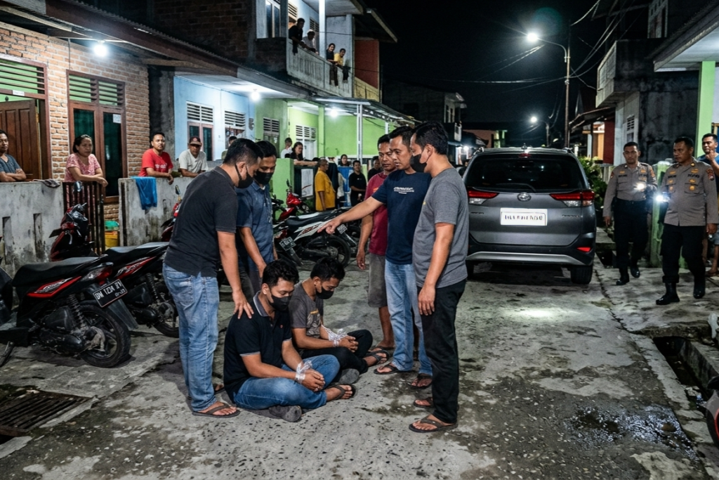 Dua Pria Diduga Pelaku Pencurian Trafo PLN di Siak Diamankan Warga di Pekanbaru