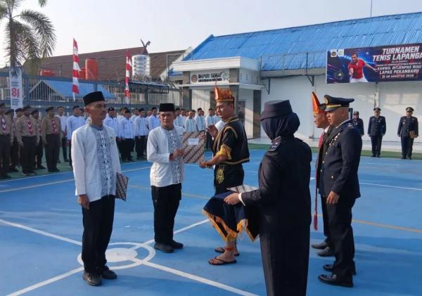 1.608 Warga Binaan Lapas Pekanbaru Terima Remisi HUT ke-81 RI, 7 Langsung Bebas