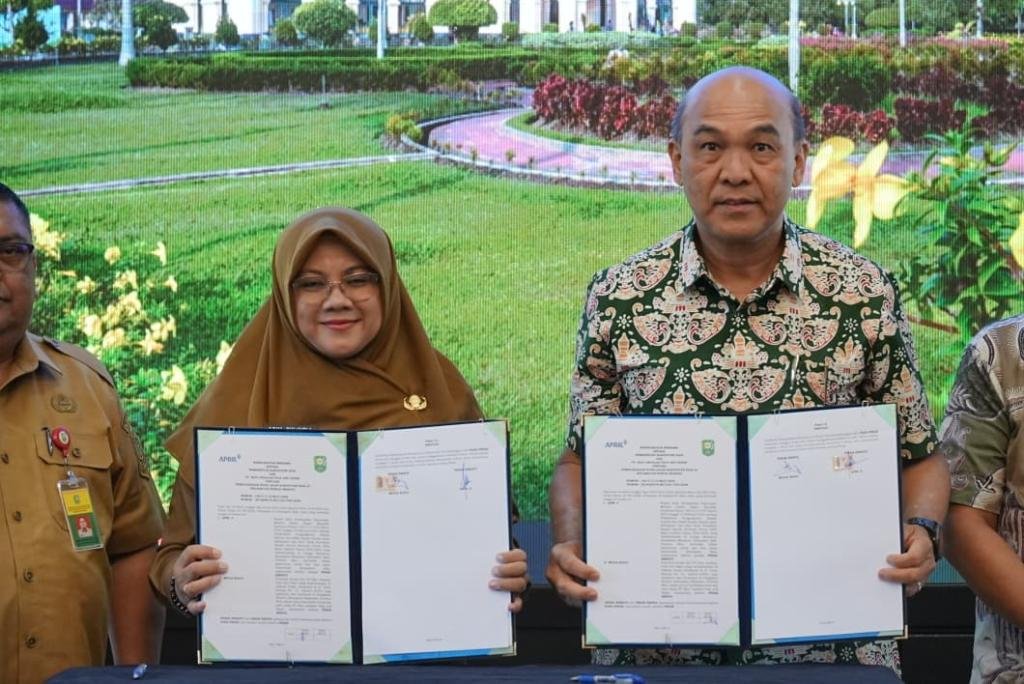 9 Perusahaan Patungan Perbaiki Jalan Simpang KITB-Sungai Rawa Siak Sepanjang 6,44 Km