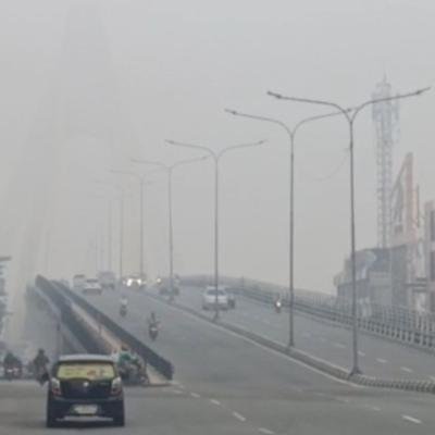 Hari Ini Kualitas Udara Pekanbaru Sangat Tidak Sehat, PM2.5 Capai 215,5 µg/m³