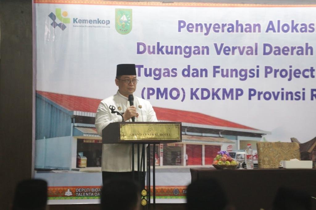 Pemprov Riau Percepat Pembangunan Koperasi Merah Putih, 416 Bangunan Rampung