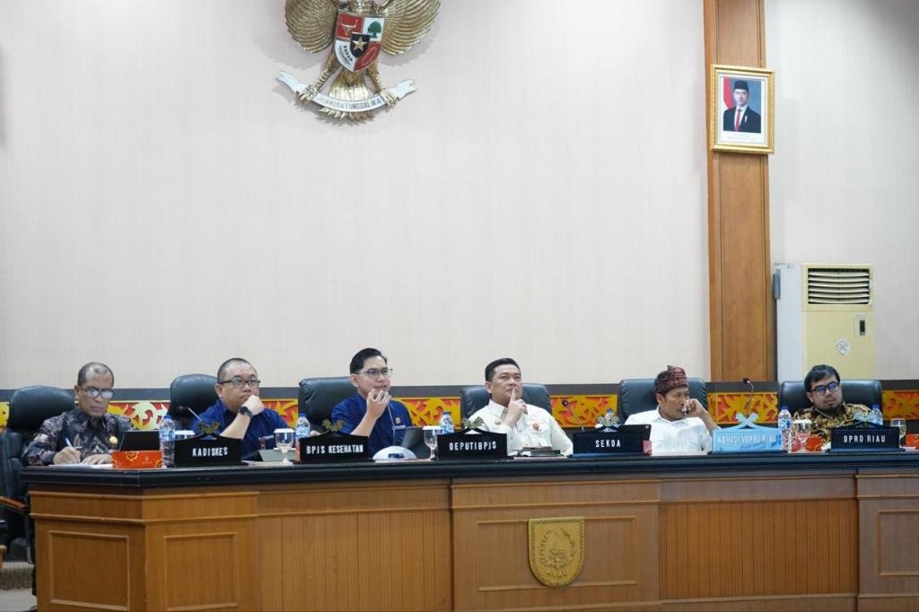 Pemprov Riau Evaluasi Skema Iuran UHC, Hak Peserta JKN Jadi Perhatian