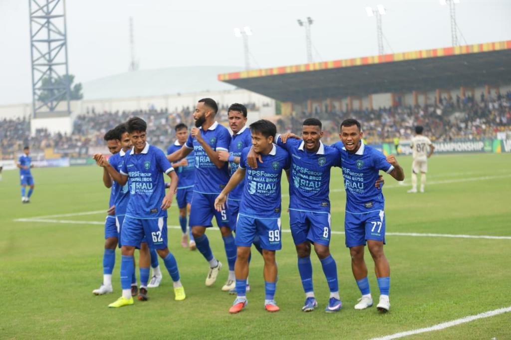 PSPS Hajar Persiku 4-1, Askar Bertuah Makin Kokoh di Puncak