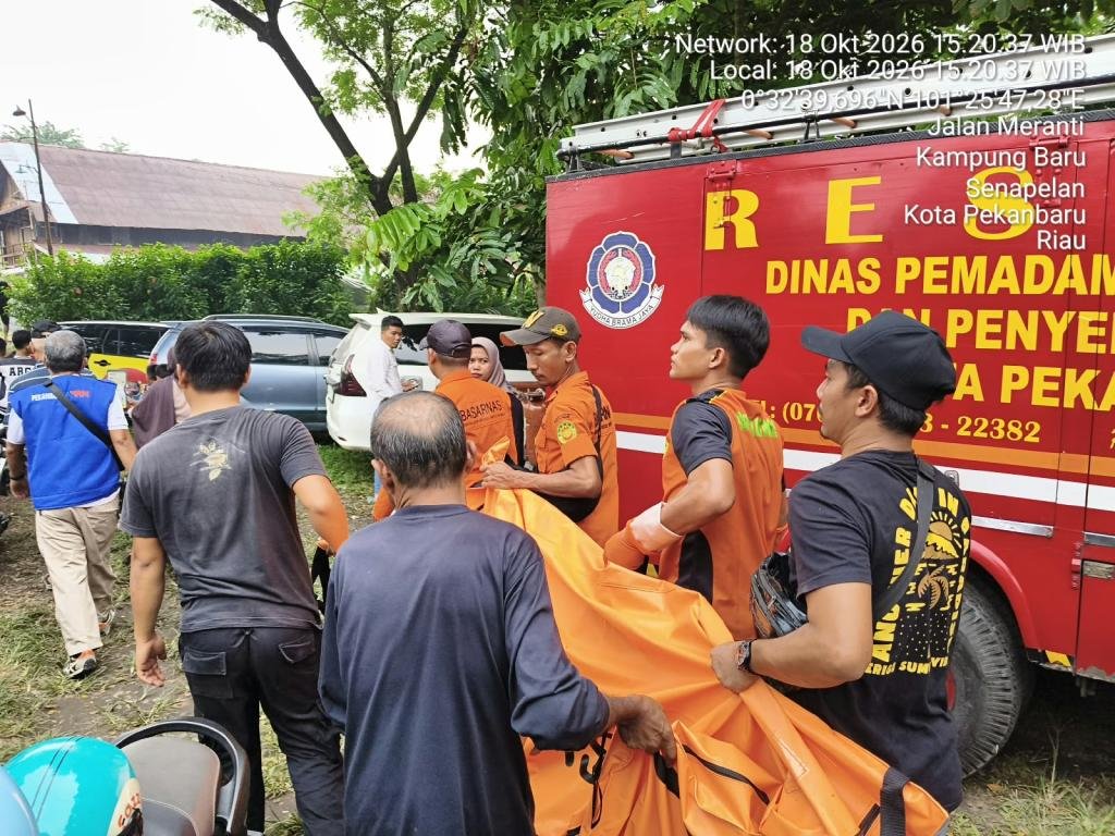 Bocah 9 Tahun yang Tenggelam di Sungai Siak Ditemukan Meninggal
