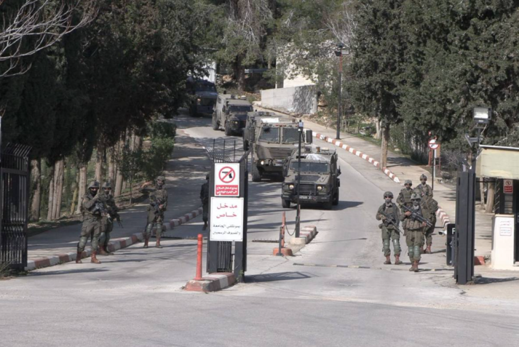 Tentara Israel Serang Universitas Birzeit, Lima Mahasiswa Palestina Tertembak