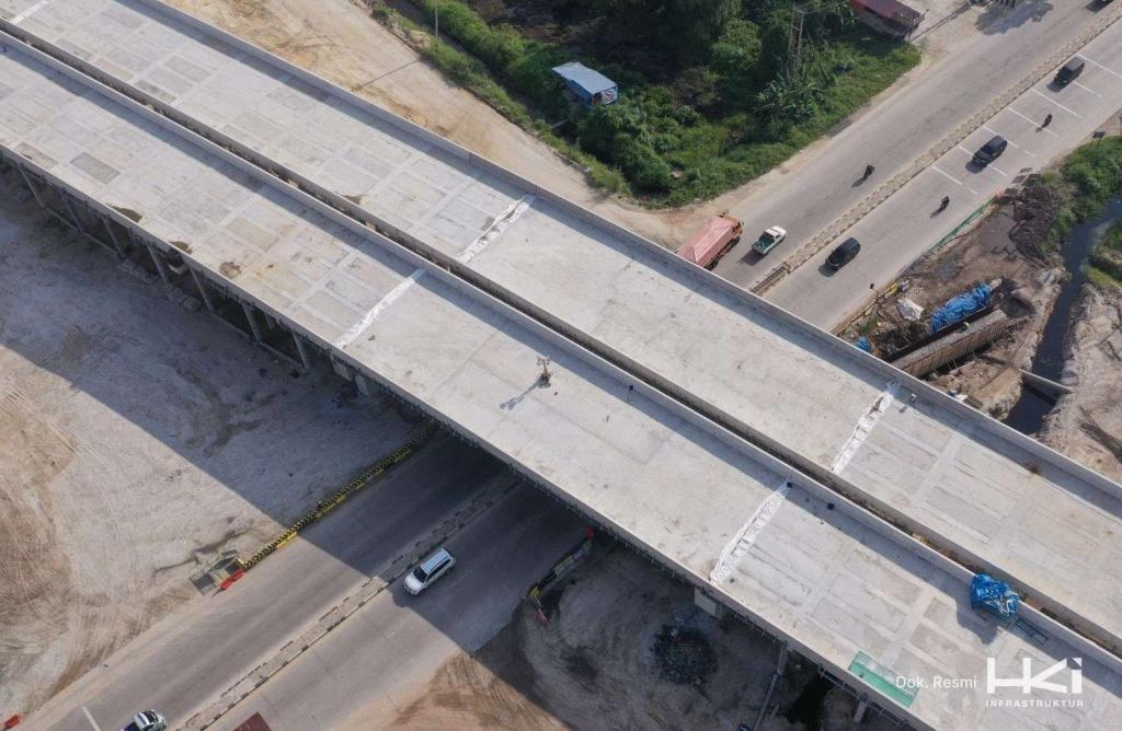 Pengerjaan Jalan Tol Lingkar Pekanbaru Mencapai 71,07 Persen
