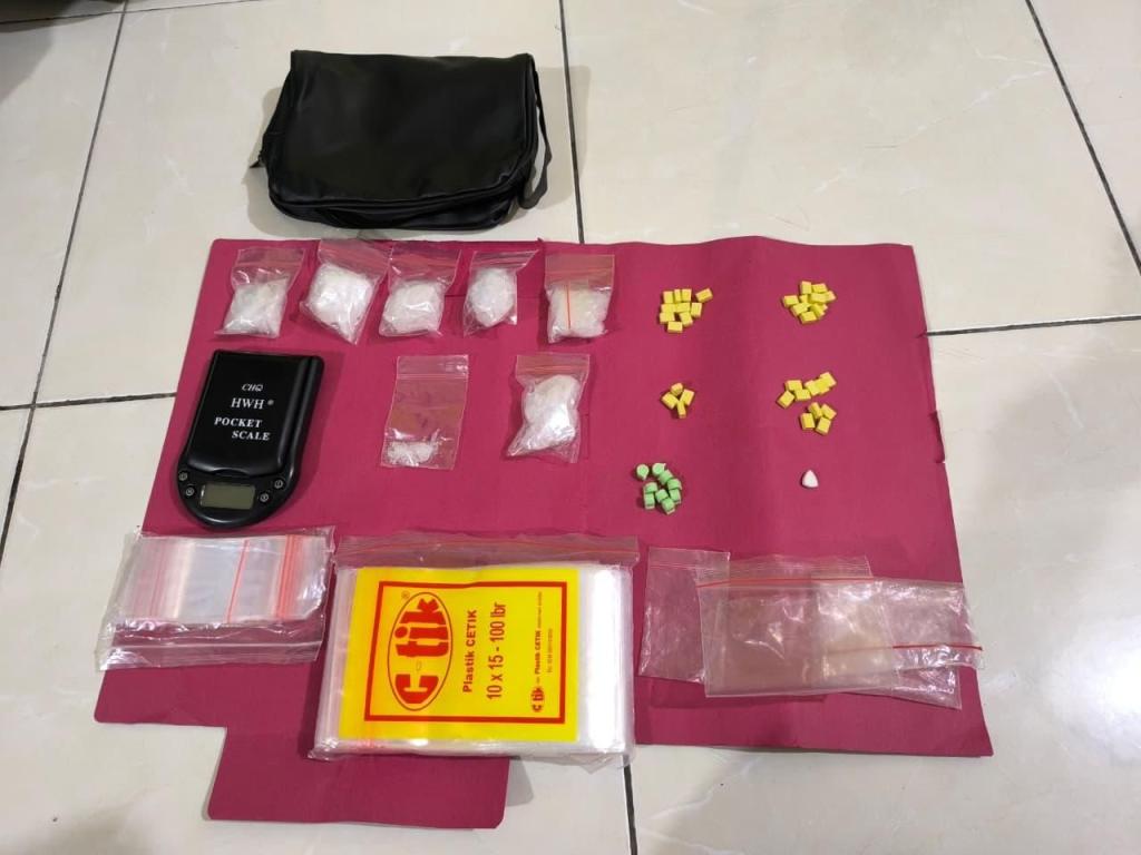 Polisi Tangkap Pemakai dan Pengedar Narkoba di Pekanbaru