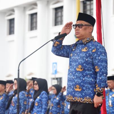 Wagub Kepri Nyanyang Haris Pimpin Upacara Hari Bela Negara ke-77 di Dompak