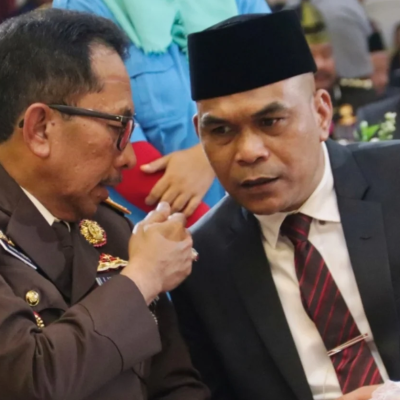 Ketua DPRD Riau Kaderismanto Hadiri Upacara HUT Bhayangkara ke-79 Tahun 2025