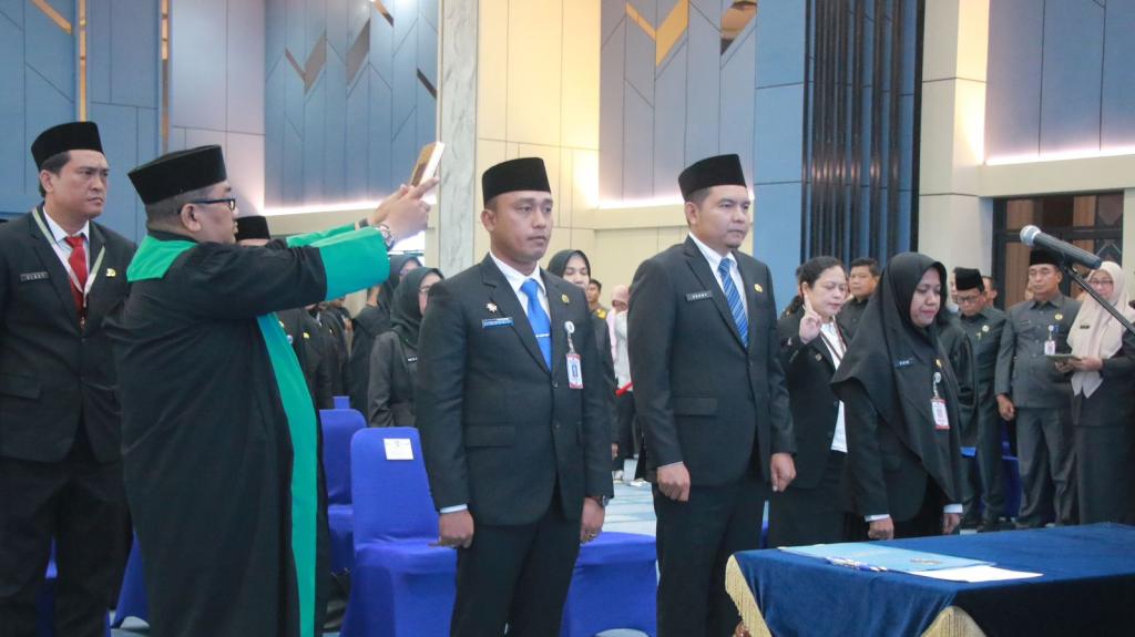21 Pejabat Pemko Pekanbaru Jalani Pelantikan, Berikut Nama-namanya
