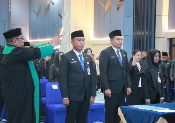 21 Pejabat Pemko Pekanbaru Jalani Pelantikan, Berikut Nama-namanya