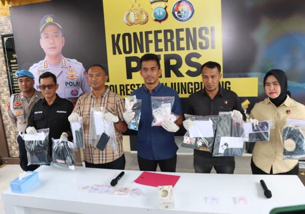 Polresta Tanjungpinang Ungkap 9 Kasus Narkotika Selama Maret 2026