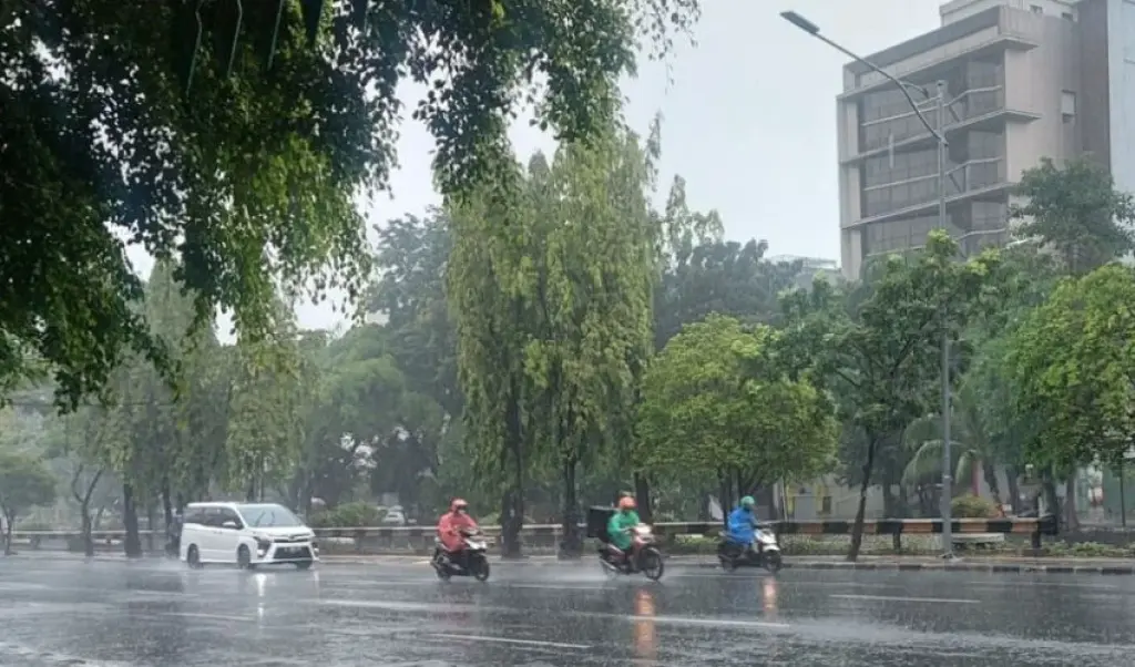 Peringatan BMKG: Hujan Lebat, Petir, dan Angin Kencang Mengancam Kepri Hari Ini