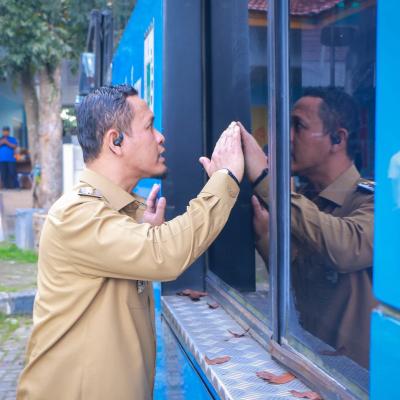 Hanya 23 dari 90 Bus TMP Berfungsi, Agung Nugroho Ancam Evaluasi Petugas