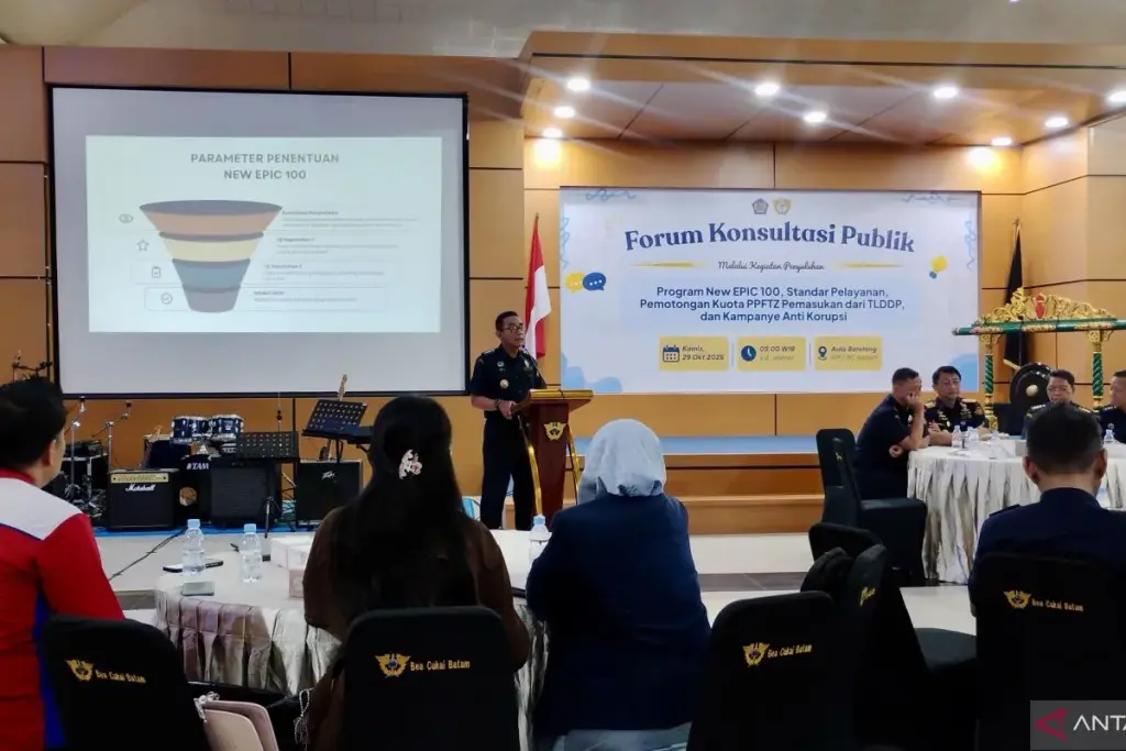 Bea Cukai Batam Prioritaskan Layanan untuk 76 Perusahaan Patuh