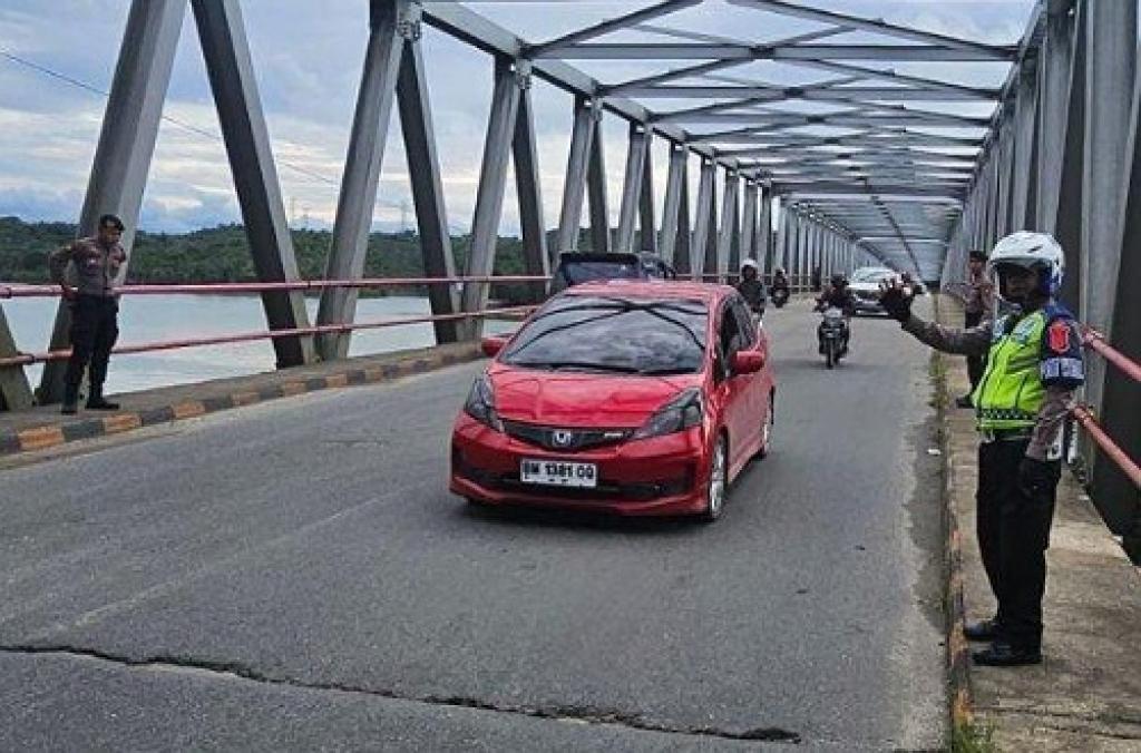 Update Arus Balik Sumbar ke Riau: Lancar di Kampar, Polisi Tetap Siaga