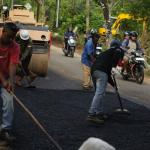 Pemprov Kepri Perbaiki Jalan Nusantara KM 13 Tanjungpinang-Kijang