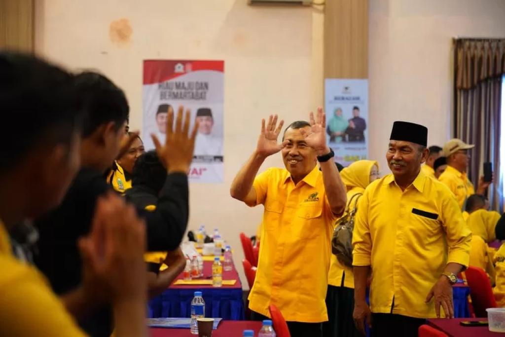 Partai Golkar Riau Terbelah Jelang Pilkada 2024, Dukungan Terpecah di Berbagai Daerah
