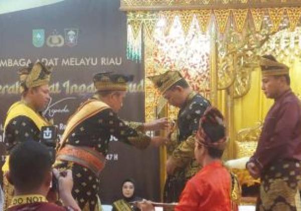 LAMR Sebut Anugerah Ingatan Budi Kepada Kapolri, Wujud Penghormatan dalam Tradisi Melayu