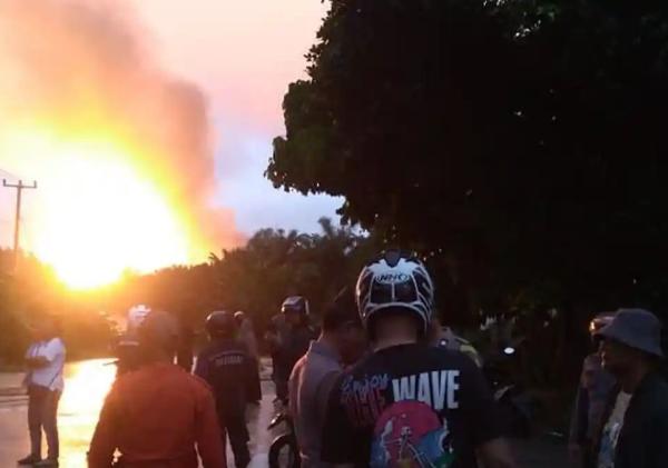 Kebocoran Pipa Gas PT TGI di Inhil, Polisi Periksa Lima Saksi