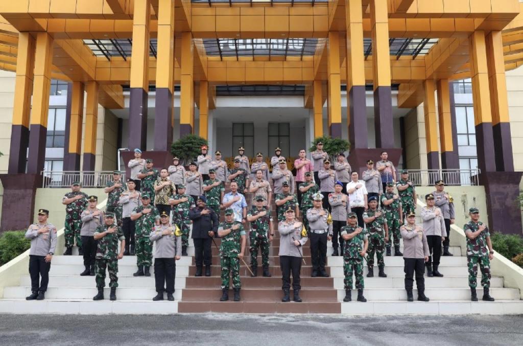 Kapolda Riau Irjen Pol Mohammad Iqbal terima kunjungan Panglima Komando Daerah Militer I/Bukit Barisan