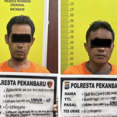 Modus Pungli Berkedok Perintah Resmi DLHK, Dua Pria Ditangkap di Pekanbaru