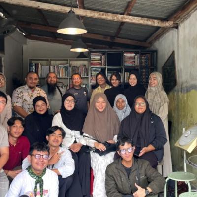 Hadirkan Rektor Unilak dan Ketua KIPMI, Komunitas Kotak Baca Gelar Sharing Session