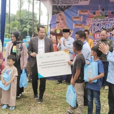 Rangkaian Kegiatan Silaturahmi Akbar IKA Unri Dibuka Secara Resmi