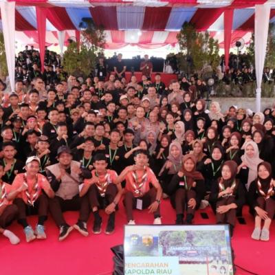 Kapolda Riau Jadi Pemateri Ajak Peserta Jambore Karhutla Pahami Konsep Green Policing