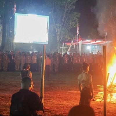 Bersatu Jaga Alam, Api Unggun Jambore Karhutla Kobarkan Semangat Jaga Hutan
