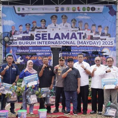 Hadiri Perayaan May Day 2025, Kapolda Riau Ajak Tingkatkan Kolaborasi