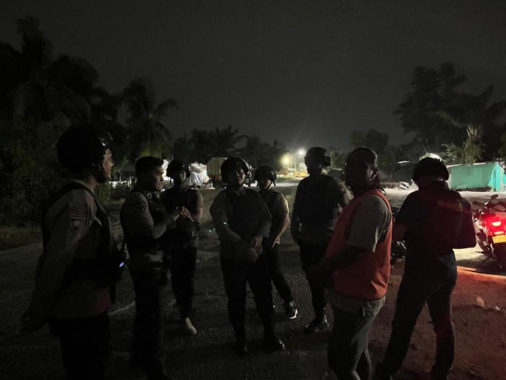 Menyisir Kota di Malam Hari, Tim Raga Dumai Persempit Ruang Premanisme