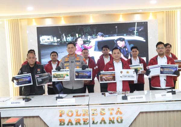 Polresta Barelang Bongkar Judi Online Internasional Beromzet Rp10 Miliar per Bulan