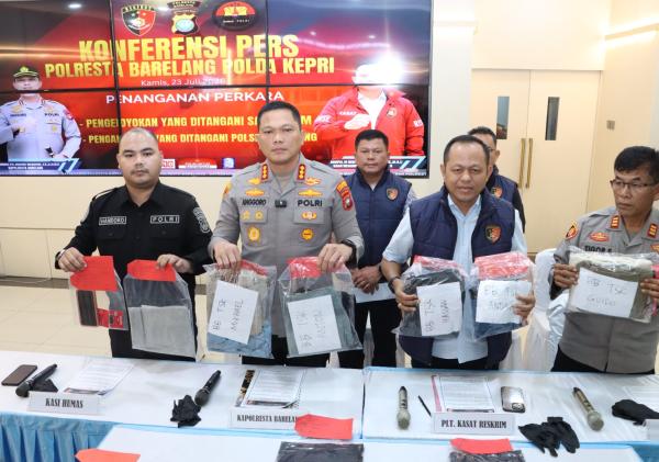 Polresta Barelang Ungkap Kronologi Pengeroyokan Viral di Bengkong, Delapan Orang Jadi Tersangka
