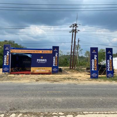 BPJN Riau Siagakan 14 Posko Mudik dan Alat Berat di Jalur Lintas