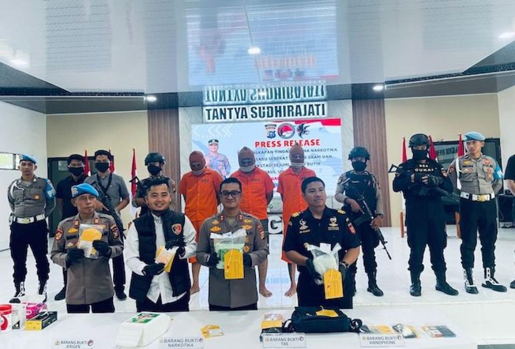 Polres Bengkalis Ungkap Peredaran Narkoba, Amankan 2 Kg Sabu dan 309 Butir Pil Ekstasi