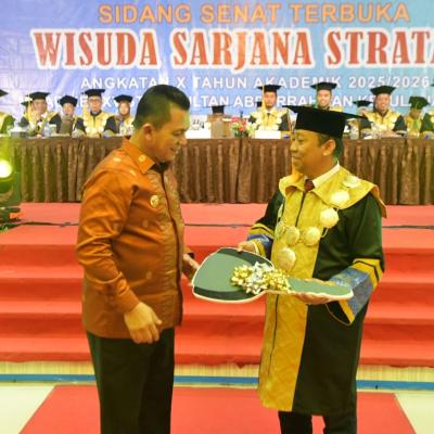 Hadiri Wisuda STAIN SAR Kepri, Gubernur Kepri Serahkan Bantuan Bus Operasional
